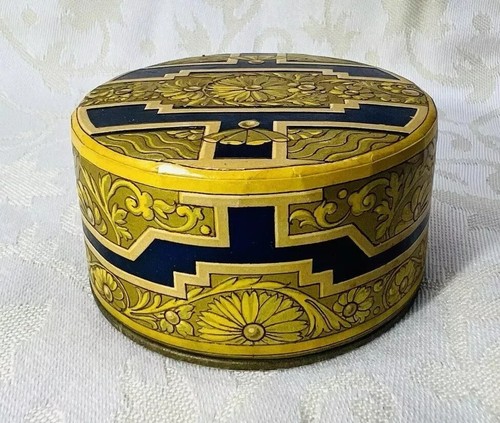 Face powder box ancienne - face, boite