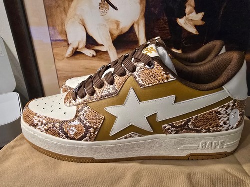 Bape snakeskin tan sta - bape,