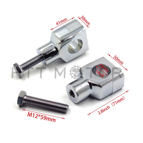 Chrome moto guidon - moto,