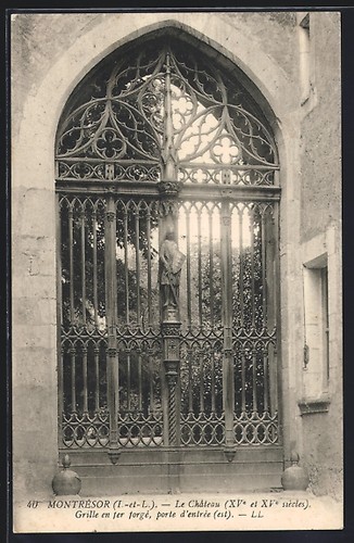 Cpa montrésor château - montrésor,, le