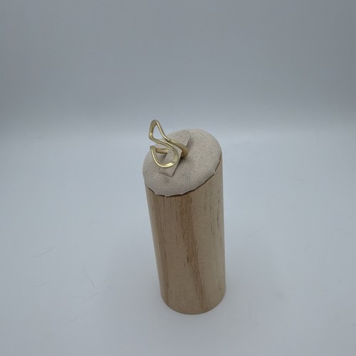 Bague dorée asymétrique - dorée,