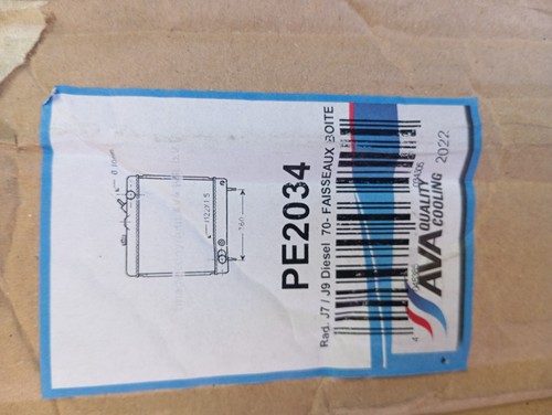 Radiateur neuf pour camion - pour,