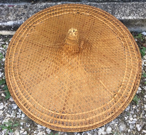 Ancien chapeau asiatique - asiatique, en