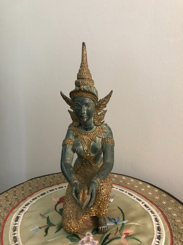 Statuette figurine bronze - statuette,