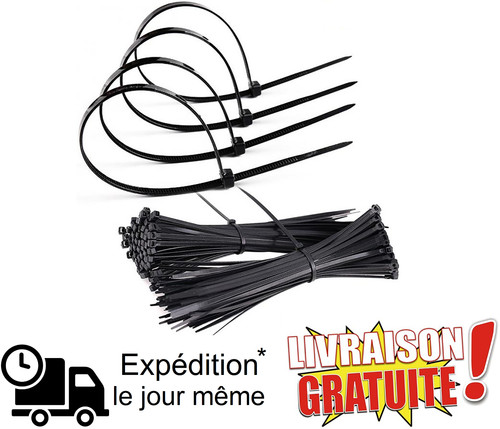 Colliers serrage plastique - colliers,