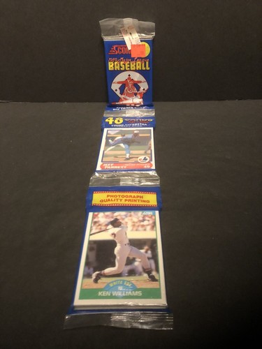 1989 score rack pack cards - 1989, 48