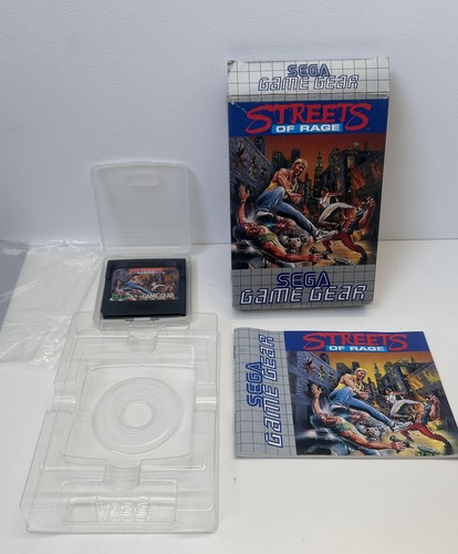 Streets rage sega game gear - of,