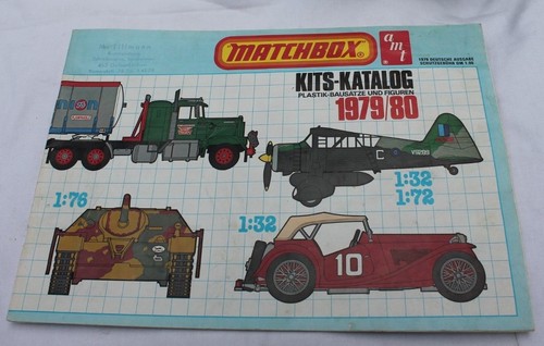 Catalogue matchbox plastik - matchbox,