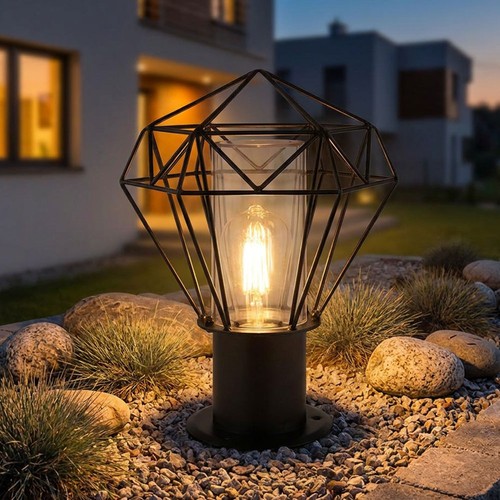 Borne lumineuse jardin lampe - lumineuse,