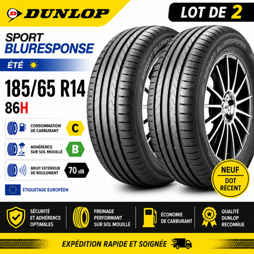 Lot pneus dunlop sport - de,