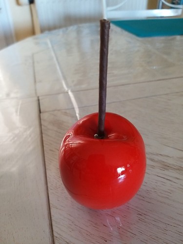 Pomme rouge deco grosse - pomme, ou