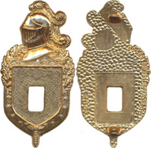 Plateau insigne gendarmerie - plateau,