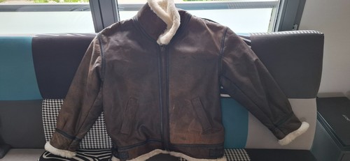 Bombers cuir véritable
