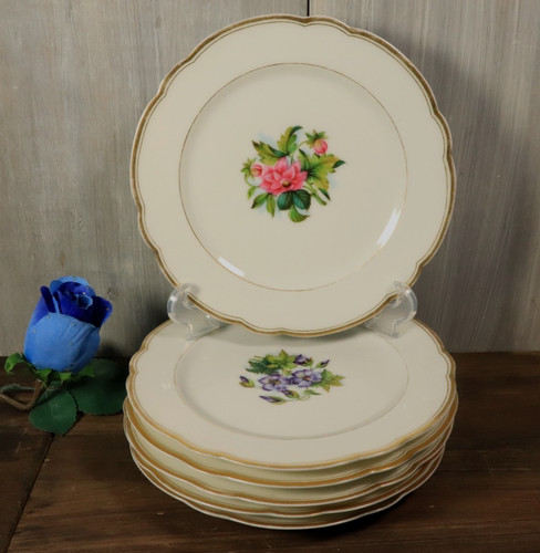 Lot assiettes en - de, 6