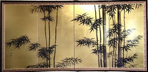 Paravent pliant japonais byobu - paravent,
