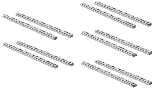 Paire rails tiroir - rails,