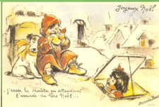 Germaine BOURET carte postale