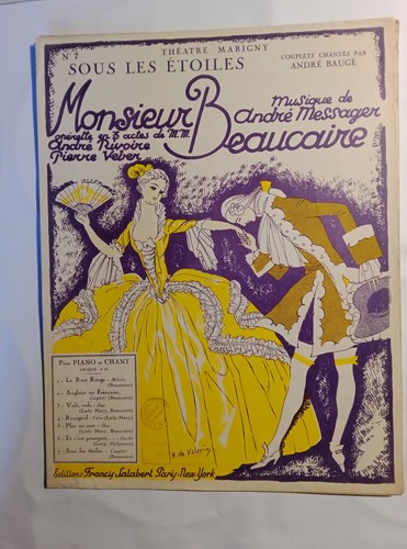 Partition operette la roze - partition,