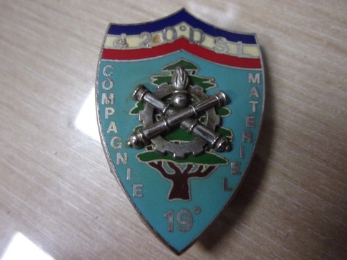 Insigne compagnie matériel - insigne, du