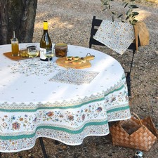 Nappe ronde 1m80 coton - ronde,