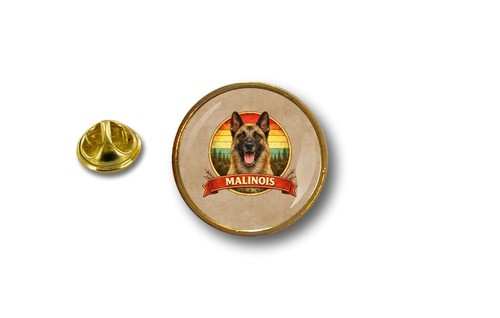 Pins pin badge rond chien - ,