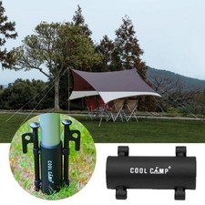 Fer Canopy Pole Holder Auvent Tarp Tent Building Rod Support Stand Holder