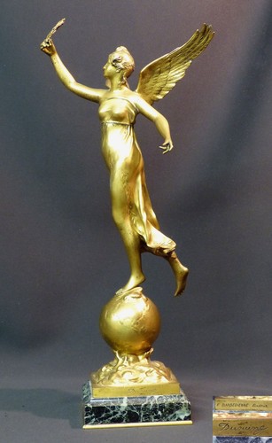 Aa1910 belle sculpture bronze - belle,