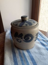 Pot Avec Couvercle Poterie Artisanale Déco Rétro Vitrine 