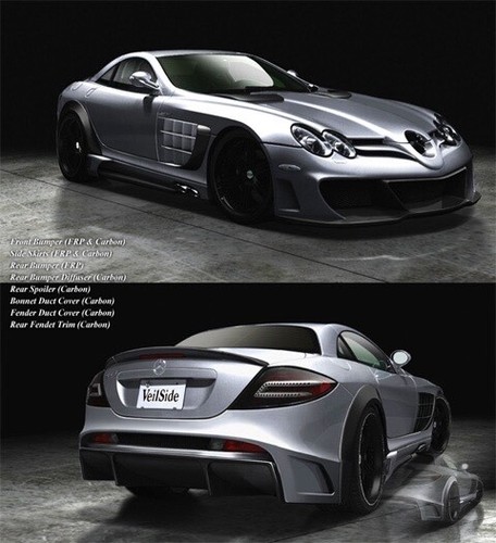 Mercedes slr premier veilside - mercedes,