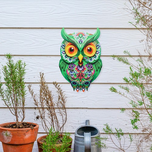 Chouette decorative sculpture - chouette,
