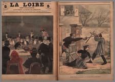 LA  LOIRE REPUBLICAINE  N° 17 23/04/1899 PRONIER RIPP COQS VARENNE ST HILAIRE