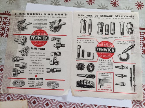 Ancien outils fenwick - ancien,