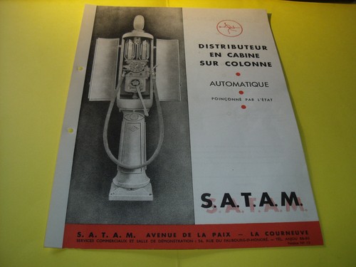 Feuillet epoque pompe a - epoque,