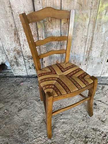 Chaise ancienne bois - ancienne, +