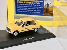 CITROEN LN 1977 LA POSTE ATLAS 1:43 Boite Vitrine