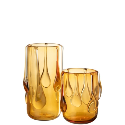 Vase design verre drippy - vase, "drippy"