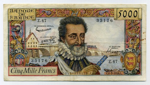 Rare billet 5000 - (3734),