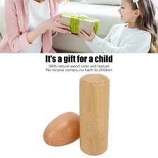 2PCS Wood Egg Shaker