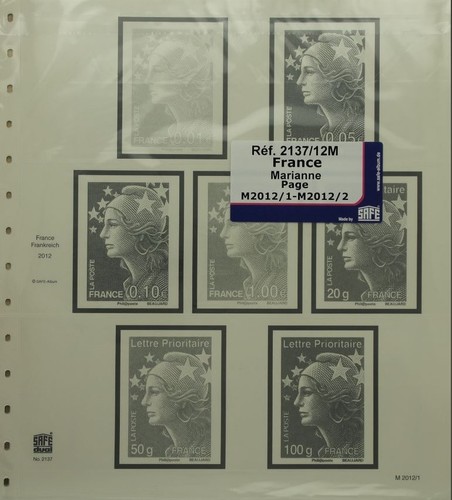 Feuille france maxi marianne - feuille,