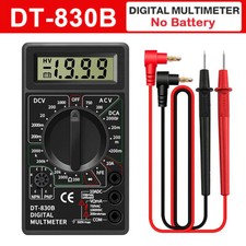 DT-830B Multimètre voltmètre ampèremètre ohmmètre digital LCD testeur électrique