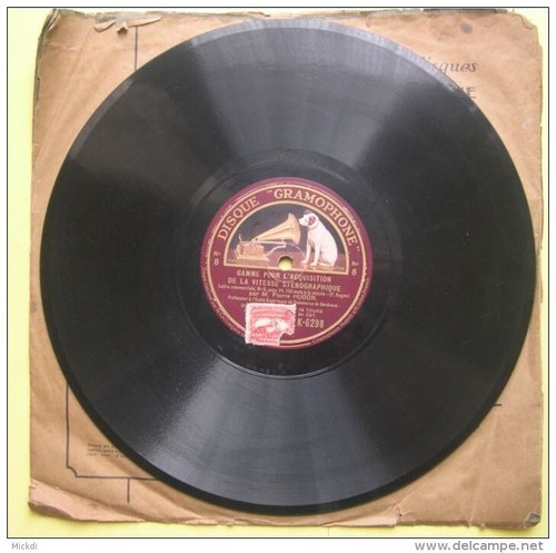 Disques gramophones odeon - gramophones,