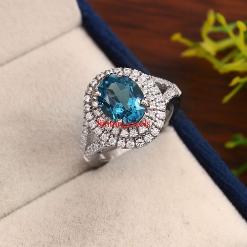 Naturel bleu gemme topaze - naturel,