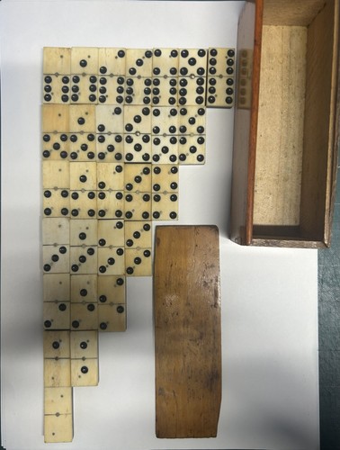 Ancien jeu dominos en - de,