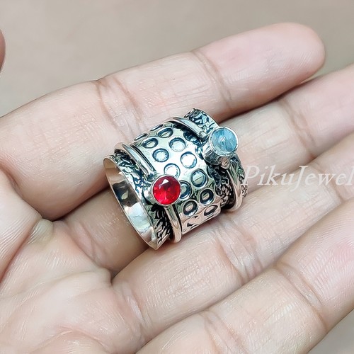 Bague toupie argent - toupie, en