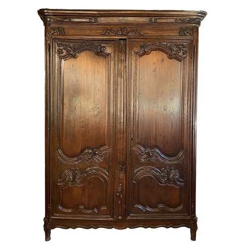 Armoire chêne sculpté - armoire, à