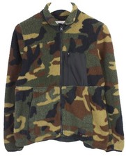 Veste HERSCHEL Femme UK 12 Sherpa Full Zip Non Doublée Camouflage