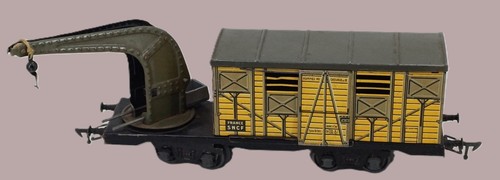 Jep échelle wagon grue 4687 - échelle,