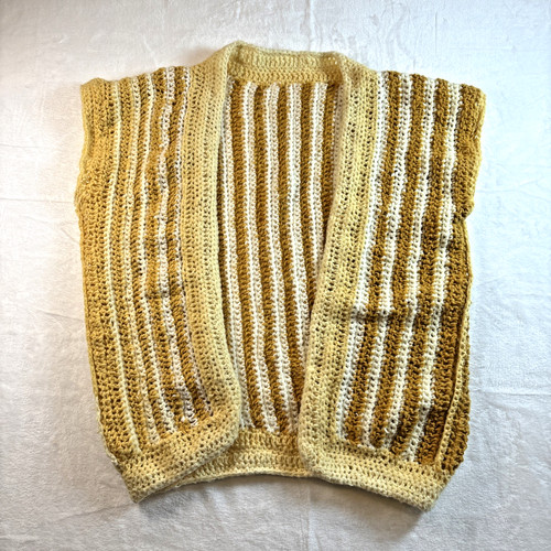Vtg handmade crochet - vtg, open