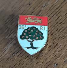 Insigne 36° RI Régiment