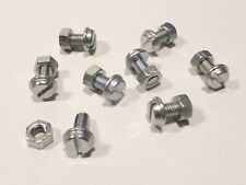 8 anciennes vis carter de chaine velo cyclomoteur mobylette vintage